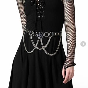 Killstar Pentamance Chain Belt